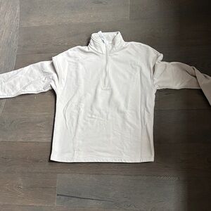 Men's/Womens Off White Alo Half Zip Size M